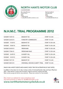 Download 2012 Events Calendar